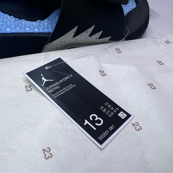 JordanAir Jordan Hydro 5 Slides 'Metallic' - Picture 8 of 11